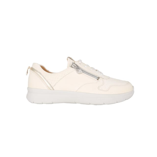 Ganter Kira - dames sneaker - Wit - maat 37 (EU) 4 (UK)