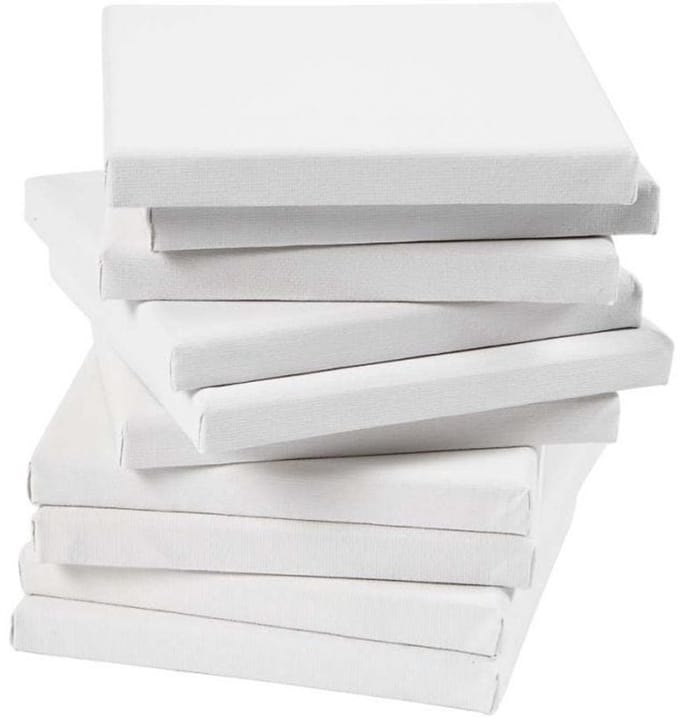 Creativ Company Canvas 15x15 cm 80 stuks