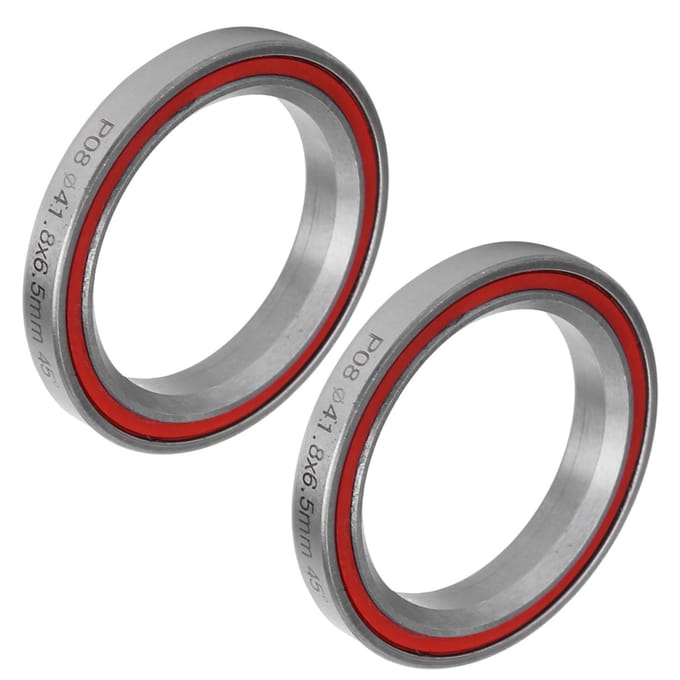 2 STUKS 41.8MM Zware Mountainfiets Fiets Dubbel Afgedichte Lager Balhoofdset Accessoire gray