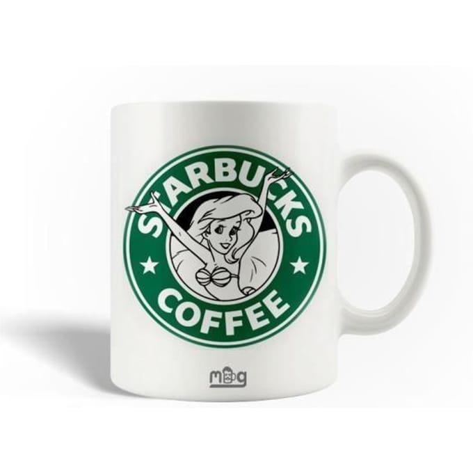Mug - Starbuck - Princess Ariel - Céramique - 30cl - Compatible lave-vaisselle