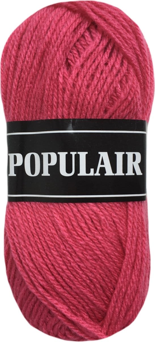 Beijer BV Populair acryl garen - roze (76) - 20 bollen