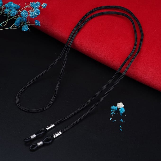 Brillenkoord - Brillenketting - 1 Stuks - Zwart