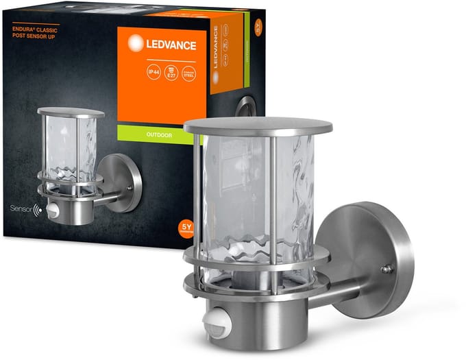 LEDVANCE ENDURA Classic Post Up wandlamp met sensor