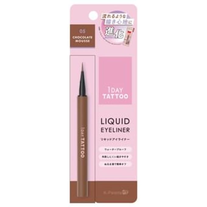 K-Palette - 1 Day Tattoo Liquid Eyeliner A 05 Chocolate Mousse
