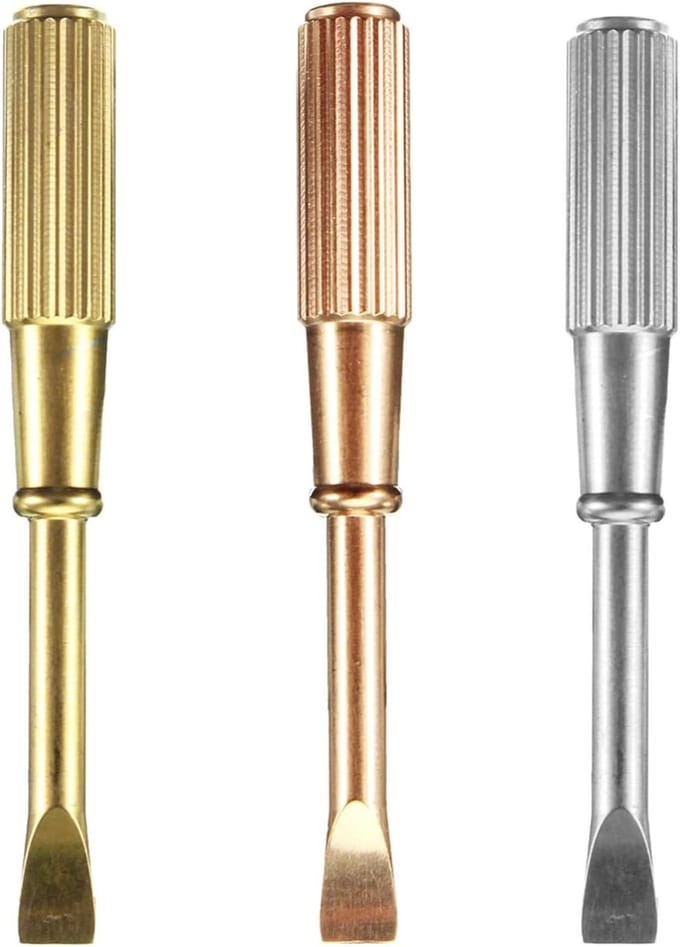 Schroevendraaier Set - Handgereedschap - Huishoudelijk Gebruik - Draagbaar Klein Formaat - 3 Stuks - Multicolor