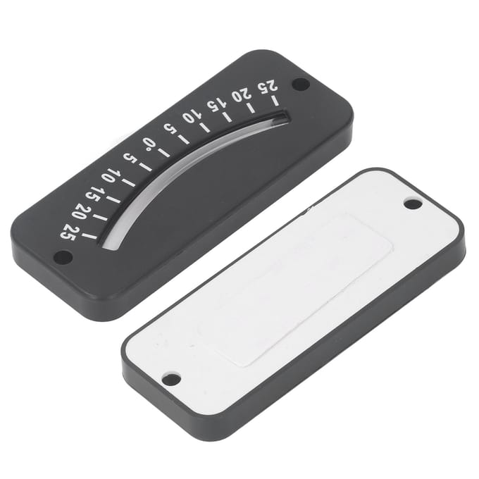 25 graden Glazen Buis Inclinometer Duidelijke Schaal ABS Mini Hoek Inclinometer voor Horizontale Microhoek Test gray