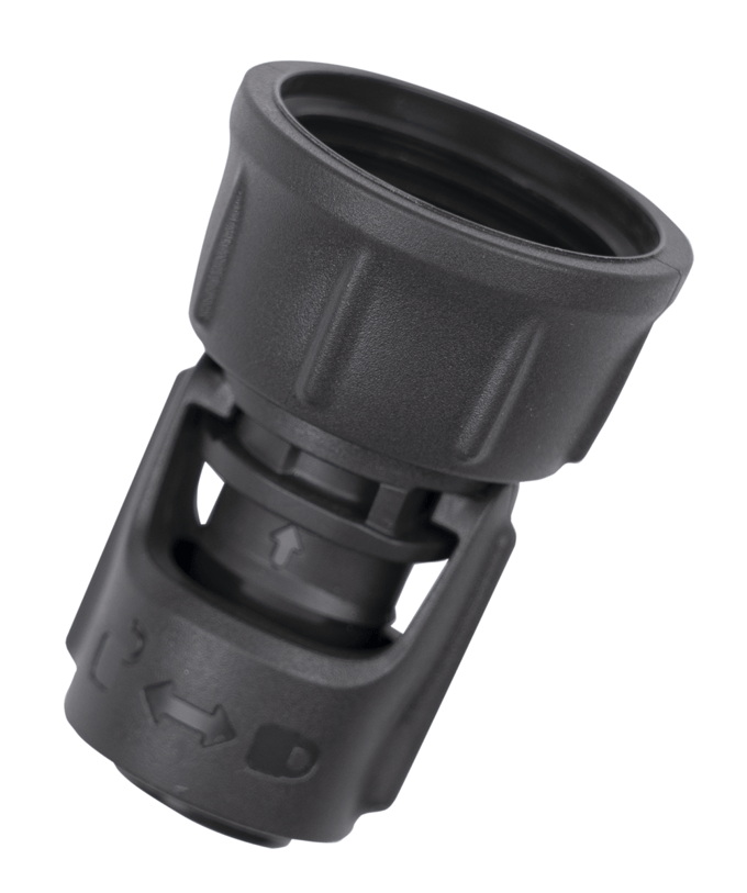 Aansluitstuk 1/2" cpl.