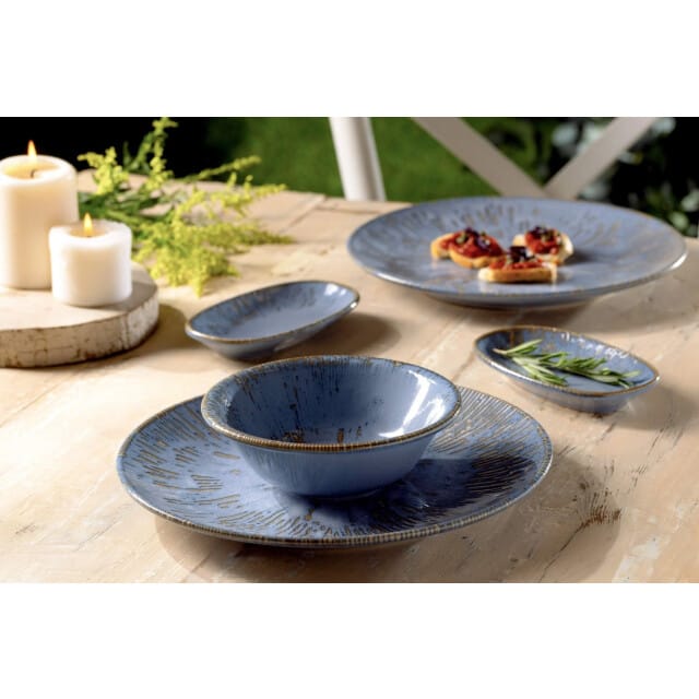 Bonna Dinerbord - Sky Snell - Porselein - 27 cm - set van 6