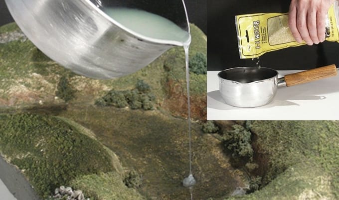 Woodland Scenics C1206 E‑Z Water voor scenery en modelbouw