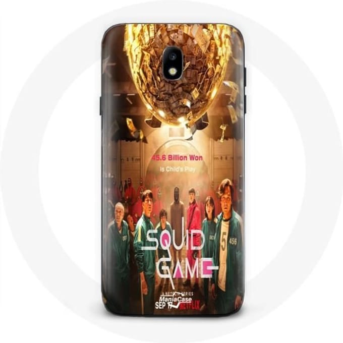 Samsung Galaxy J3 2017 hoesje Squid Game Series-spelers