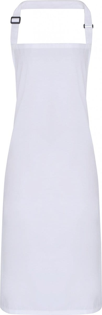 Premier Waterproof bib apron PR115 - White - One size