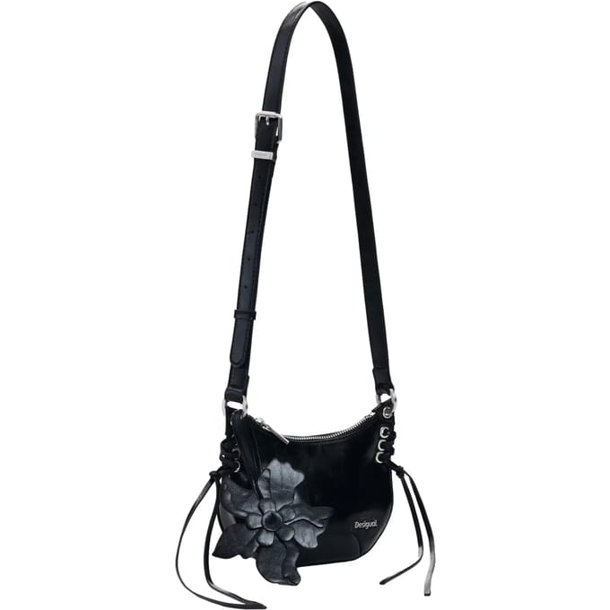 Desigual schoudertas Mone Nexus Black Castres Black zwart