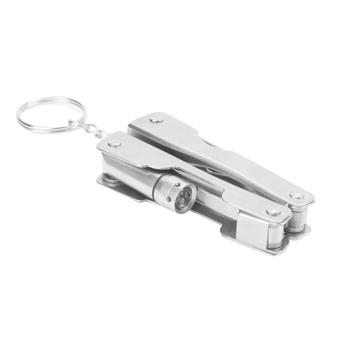 Multitool Tang Legeringsstaal Multifunctioneel Zakformaat Mini Gereedschap Outdoor Survival Tool met Licht gray