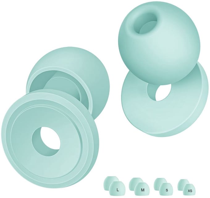 Nova Venture CometPods – Loop Earplugs Style – 33dB Noise Reduction Earplugs – The Quiet Experience – Comfortabele Oordoppen – Turquoise