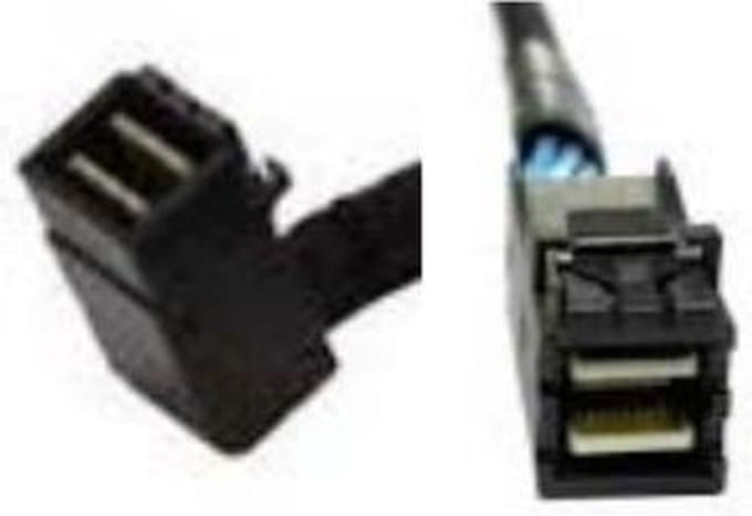 Intel mSAS-HD Cable Kit AXXCBL650HDHRT 0,65 m Zwart