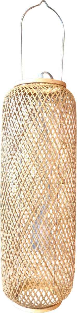 Fine Asianliving Bamboe Webbing Lamp Handgemaakt - Carmen D17xH60cm