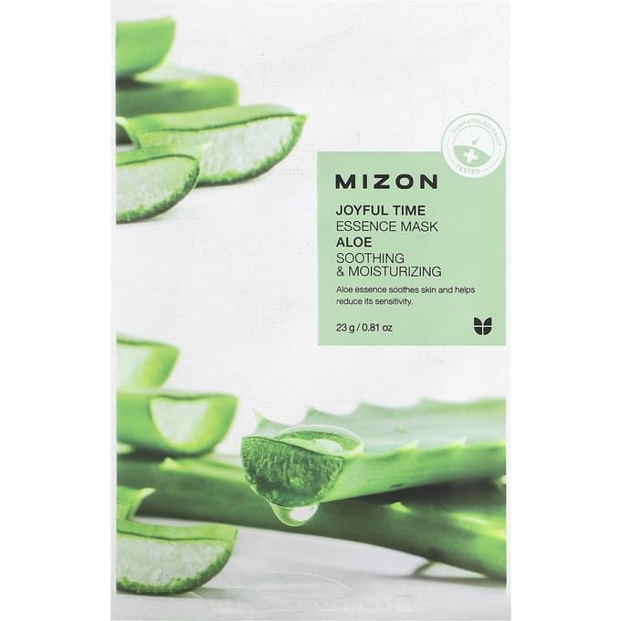 Mizon, Joyful Time Essence Beauty Masker, Aloë, 1 vel, 23g (0,81 oz) beige