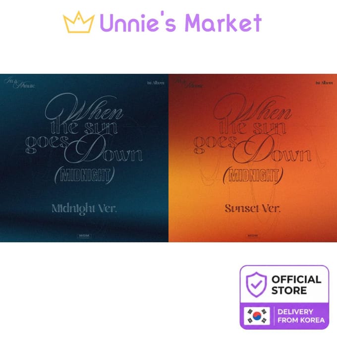 IN EEN MINUUT [Wanneer de zon ondergaat : Middernacht] (Middernacht Versie/Zonsondergang Versie) + Gratis geschenk Midnight Ver.