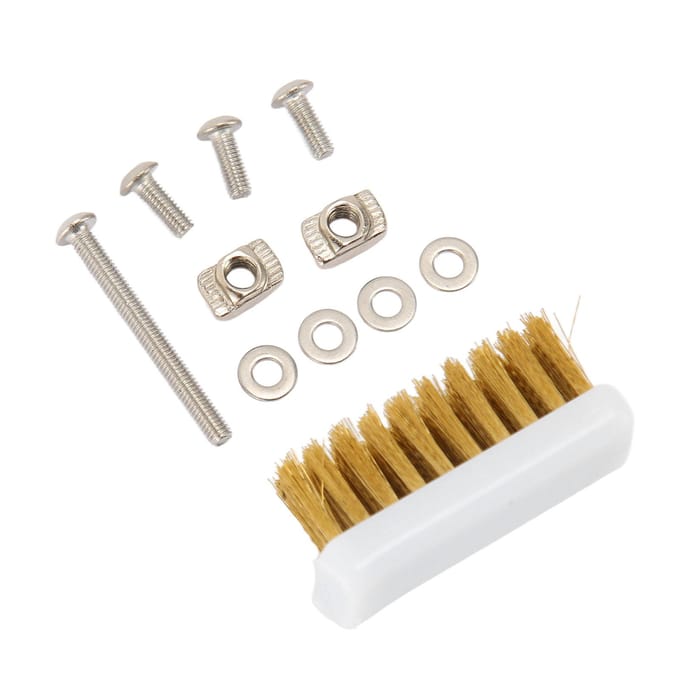 3D Printer Nozzle Borstelset voor Voron2.4 voor Triden Effectieve 3D Print Nozzle Reinigingskit Messing white