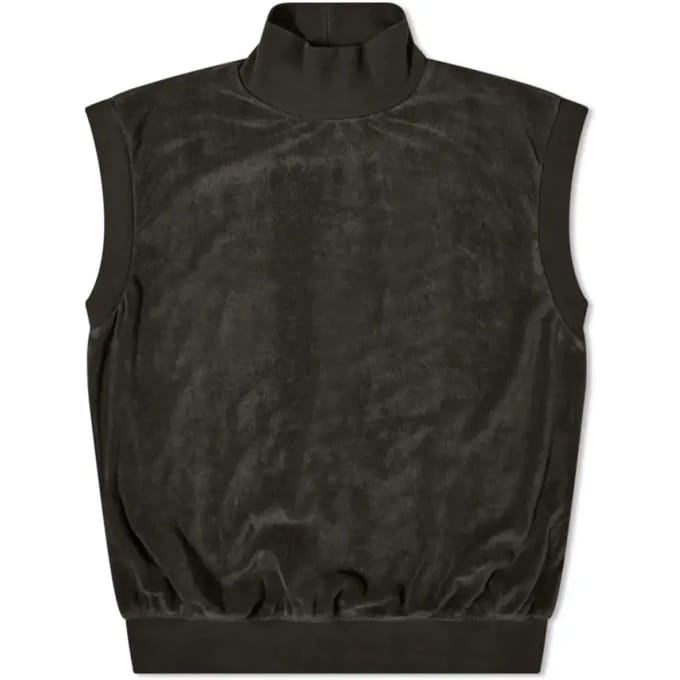 Essentials vest met col