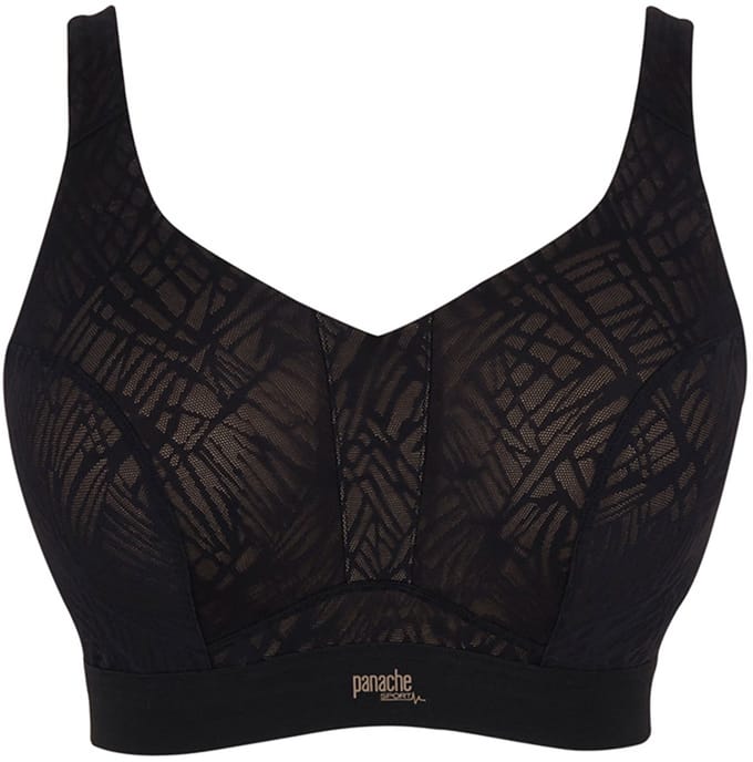 Panache - Endurance Sport BH met beugel – Black/Latte - 90D