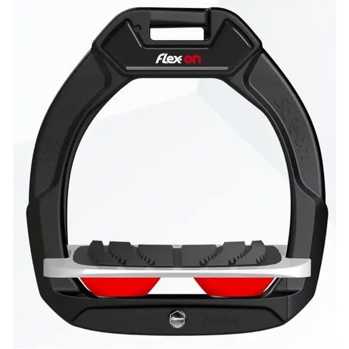 Veiligheidsbeugels voor het rijden Ingelijnd Grip Zwart/Grijs/Rood Flex-On Safe-On