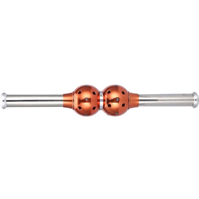 Massage Roller Stick Magnetisch Massagepunt Moxibustion Rollende Rugmassager brown