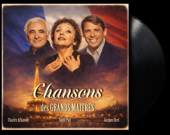 Various Artists - Chansons Des Grands Maîtres (LP)