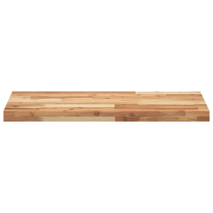 vidaXL - Wastafelblad - met - olieafwerking - 140x40x4 - cm - massief - acaciahout