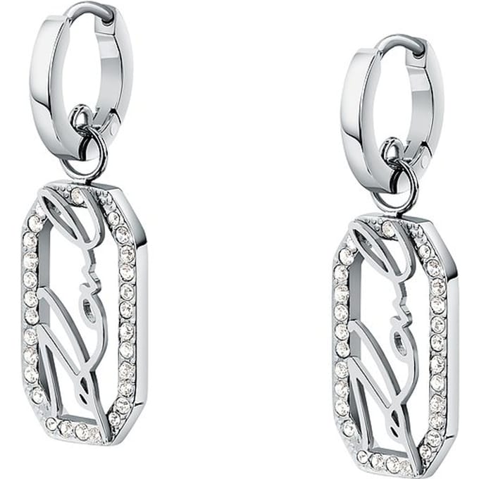 Karl Lagerfeld - Oorbellen - KLAYC46 - Dames - CRYSTALS