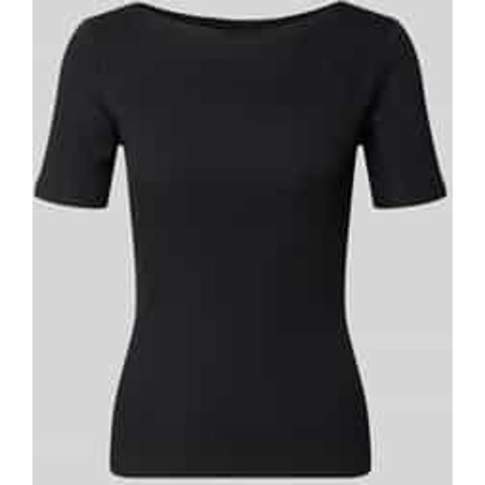 slim fit T-shirt met structuurpatroon model 'Klenja'