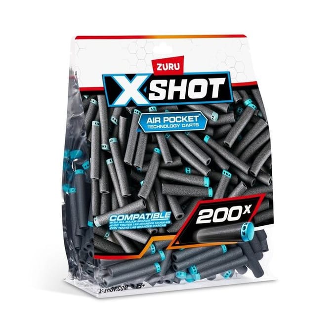 ZURU - XSHOT -Excel - Navulverpakking - Speelgoedblaster - 200 pijltjes