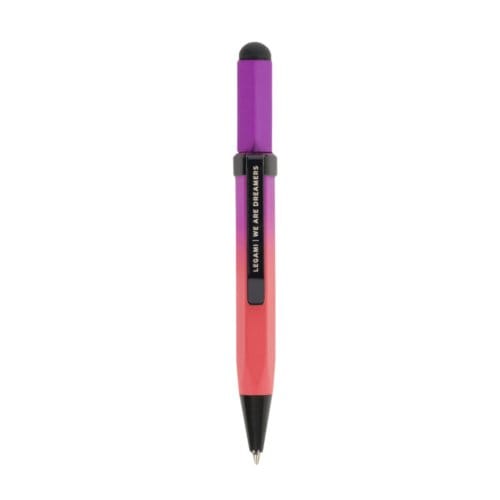 Legami balpen met touchscreen rubber - roze gradient