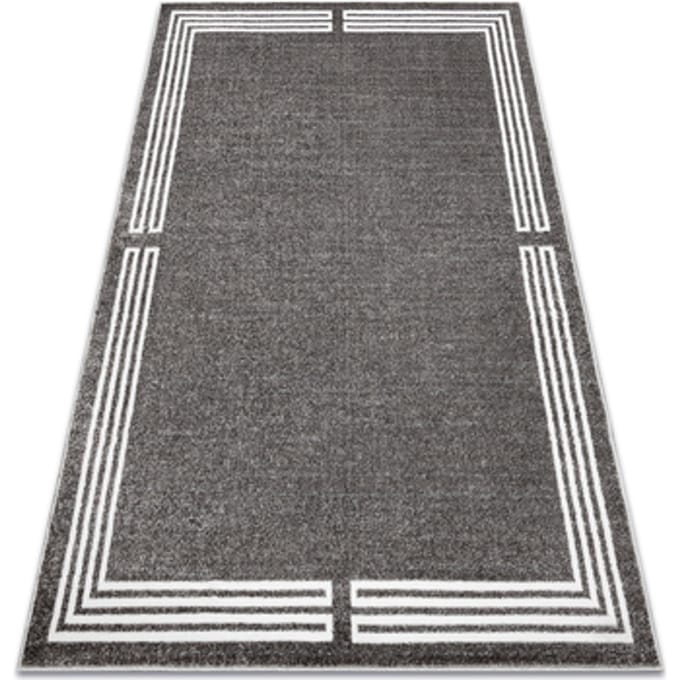 Kleden Rugsx Tapijt MATEO 8034/644 Modern kader - structureel 80x150 cm
