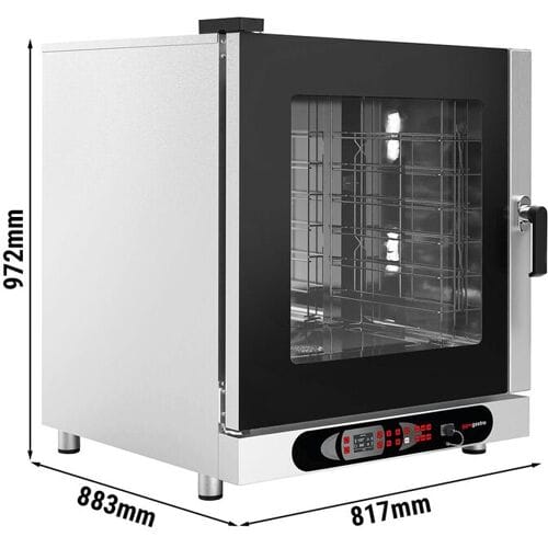 GGM Gastro Kombidämpfer - Digital - 6x GN 1/1 oder 6x EN 600x400 - inkl. Waschsystem