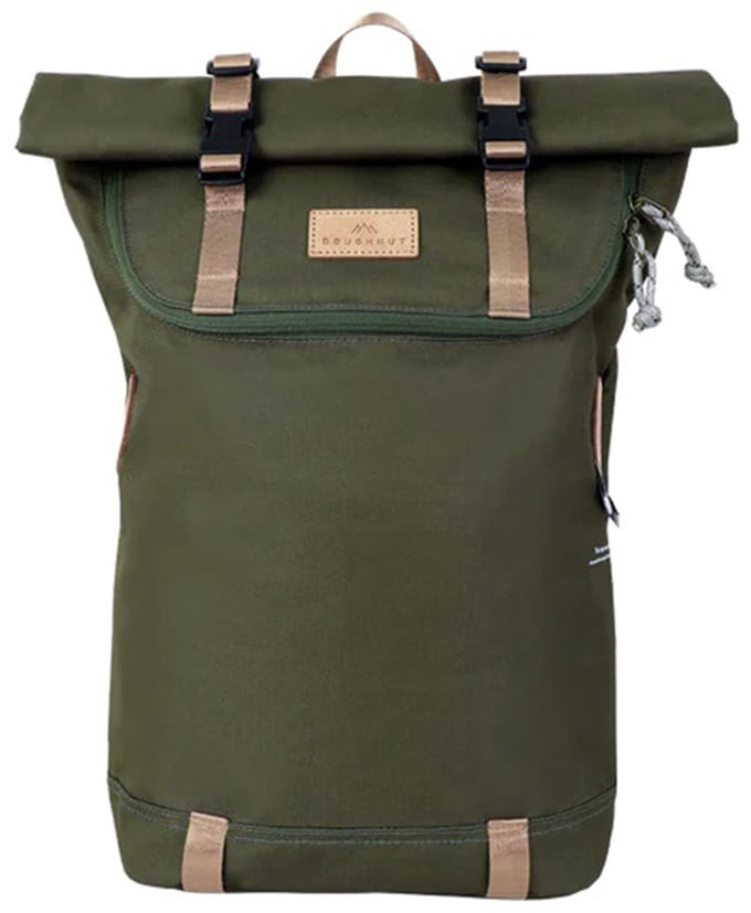 Doughnut Christopher Small Reborn 12 - Rolltop Rugzak 40 cm (army)