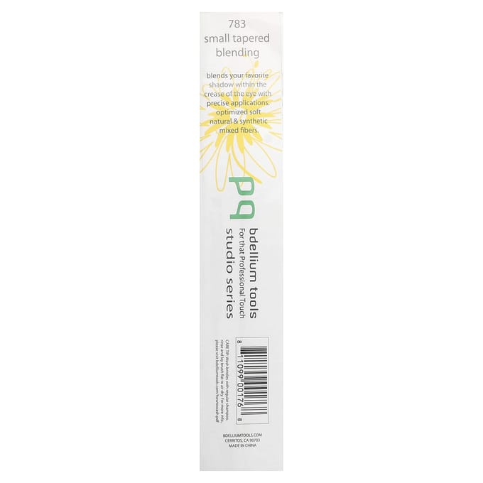 Bdellium Tools, Série Étudiant, Petit Pinceau Estompe Conique, Yeux 783, 1 Pinceau
