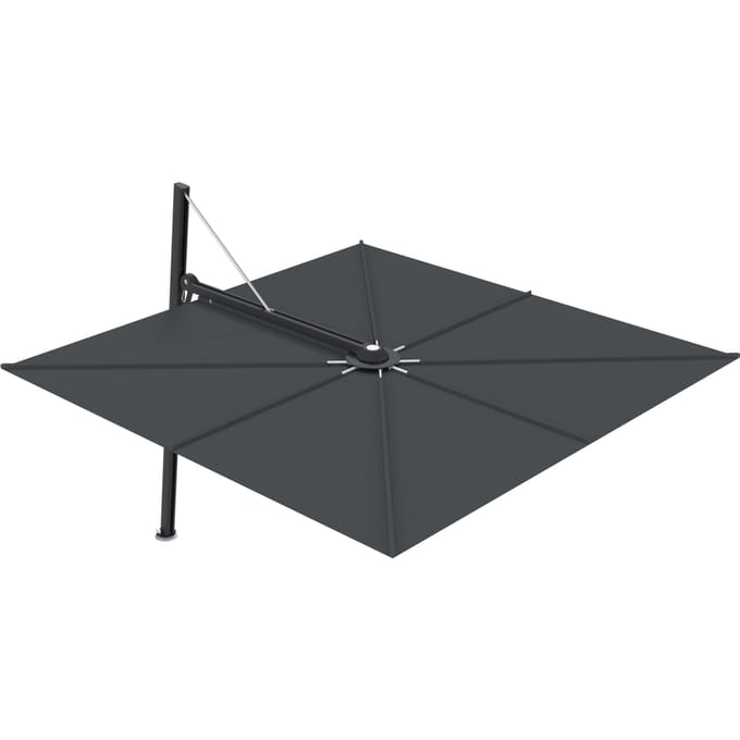 Umbrosa Versa UX Volledig Zwarte parasol - zonder paraplustandaard