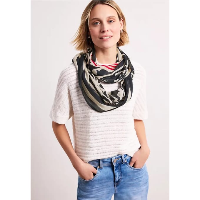 Modal lussjaal met print