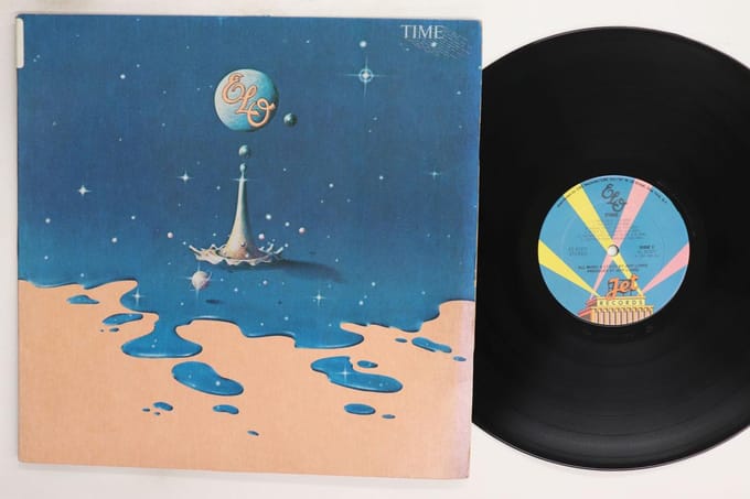 Disque vinyle ELECTRIC LIGHT ORCHESTRA Time FZ37371 JET 1981 US Rock Occasion black