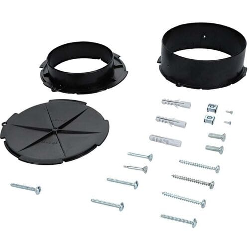 AEG documentatiezakje, met, montageset, AEG+flange 4055406203