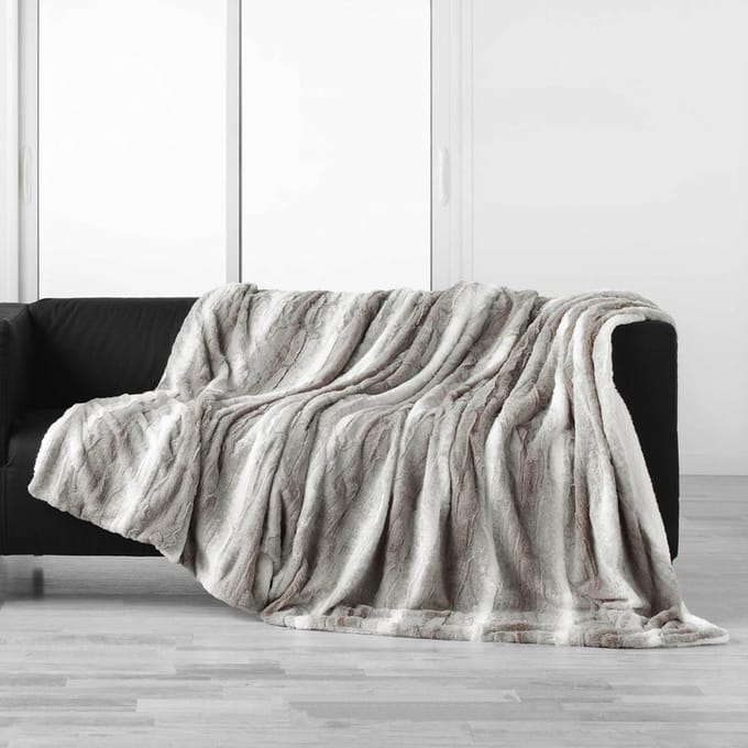 Schapenvel Plaid 125 x 150 cm Circe Light Grey