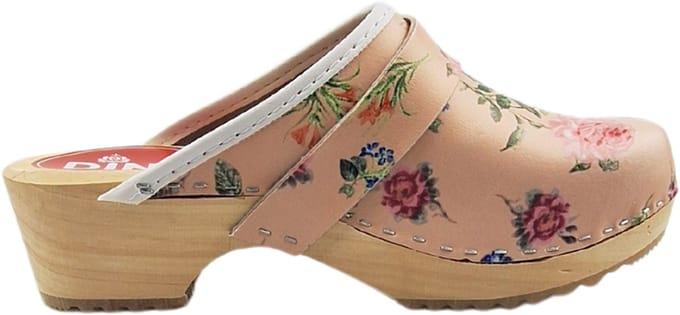 Dina Zweedse klompen - Tuinklompen - Thuisklompen - Dames klompen - Jardin met bloemen - maat 36