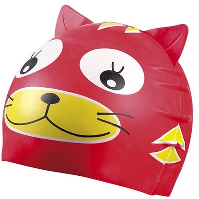 BECO kinder badmuts kat - rood - One size