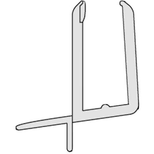 Kermi Ibiza 2000 sealing strip horizontal 98.5 cm for swing door 2534044