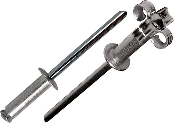 Aluminium Pan Head Rivets 4,8 x 17 mm | Pack van 100 | Blind Riveting | Diverse Flower Rivets