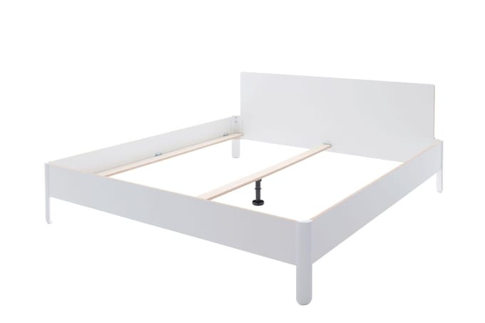 Müller Möbelwerkstätten Nait tweepersoonsbed - antraciet - met hoofdeinde - 140 x 200 cm