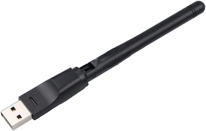 Draadloze USB Adapter - WiFi Dongle Antenne - Netwerkverbinding Maken - Compact Formaat - 17 x 4 x 2 cm