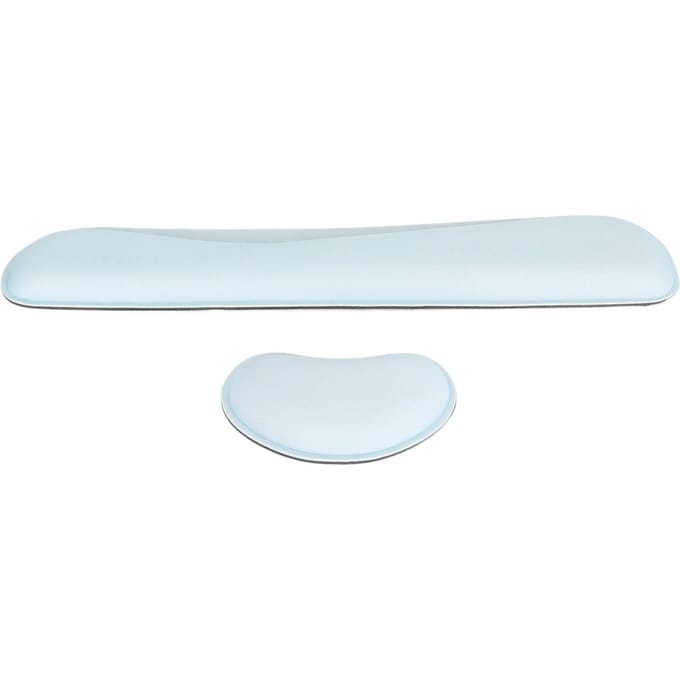 Repose-poignet ergonomique et antidérapant pour clavier et souris, en mousse à mémoire de forme, étanche vert clair