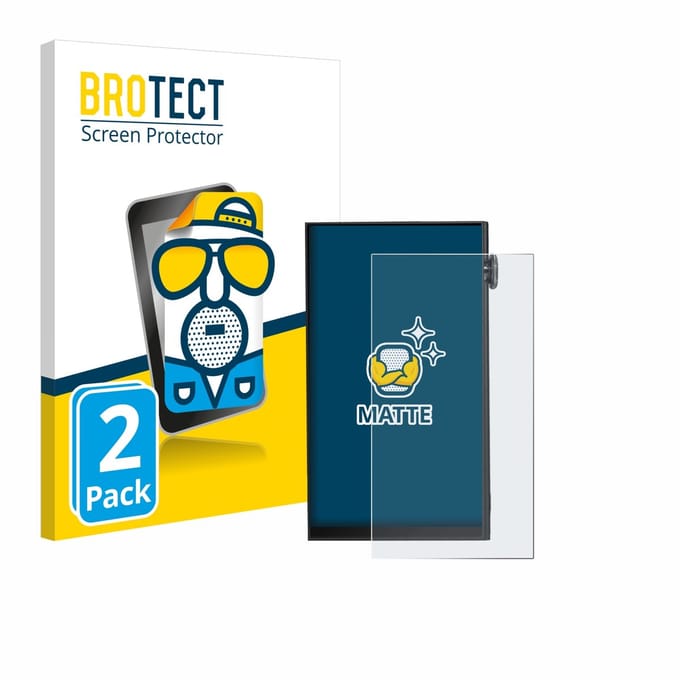 BROTECT - Screenprotector voor iBasso DX180 - Folie Beschermfolie matte 2 Stuks
